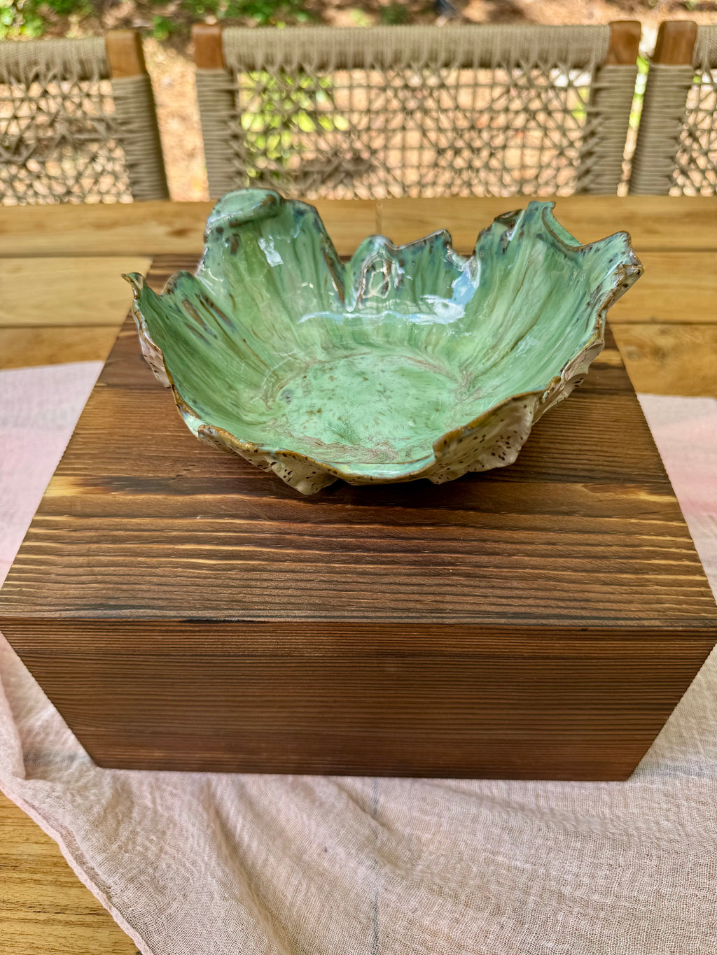 Tidal Wave Ruffle Bowl