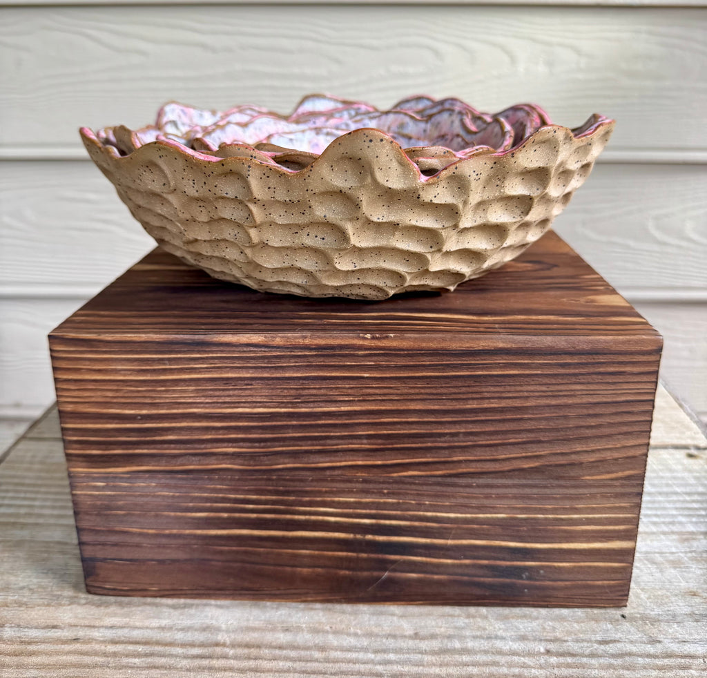 Blush Peony Nesting Bowl Set (Set of 5)