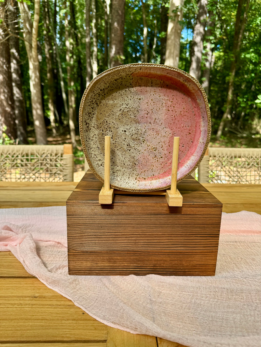 Speckled Stone Dinner Plate