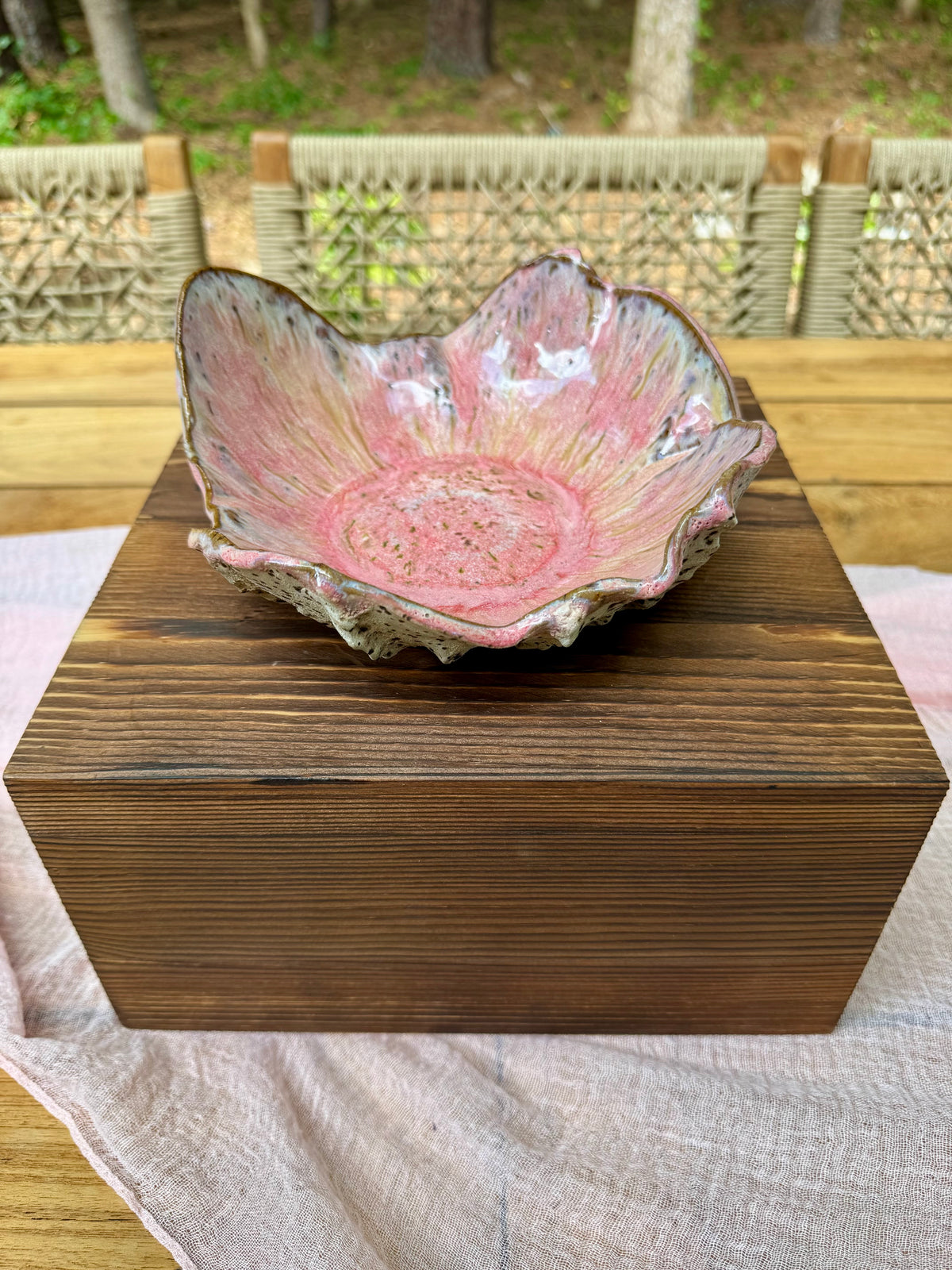 Wild Peony Ceramic Bowl