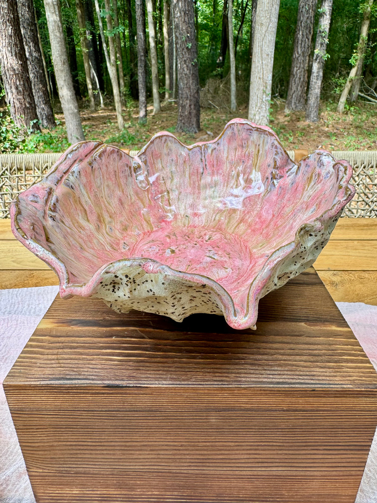 Garden Blossom Serving Bowl