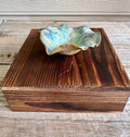 Tide Pool Trinket Dish — Teal & Sand