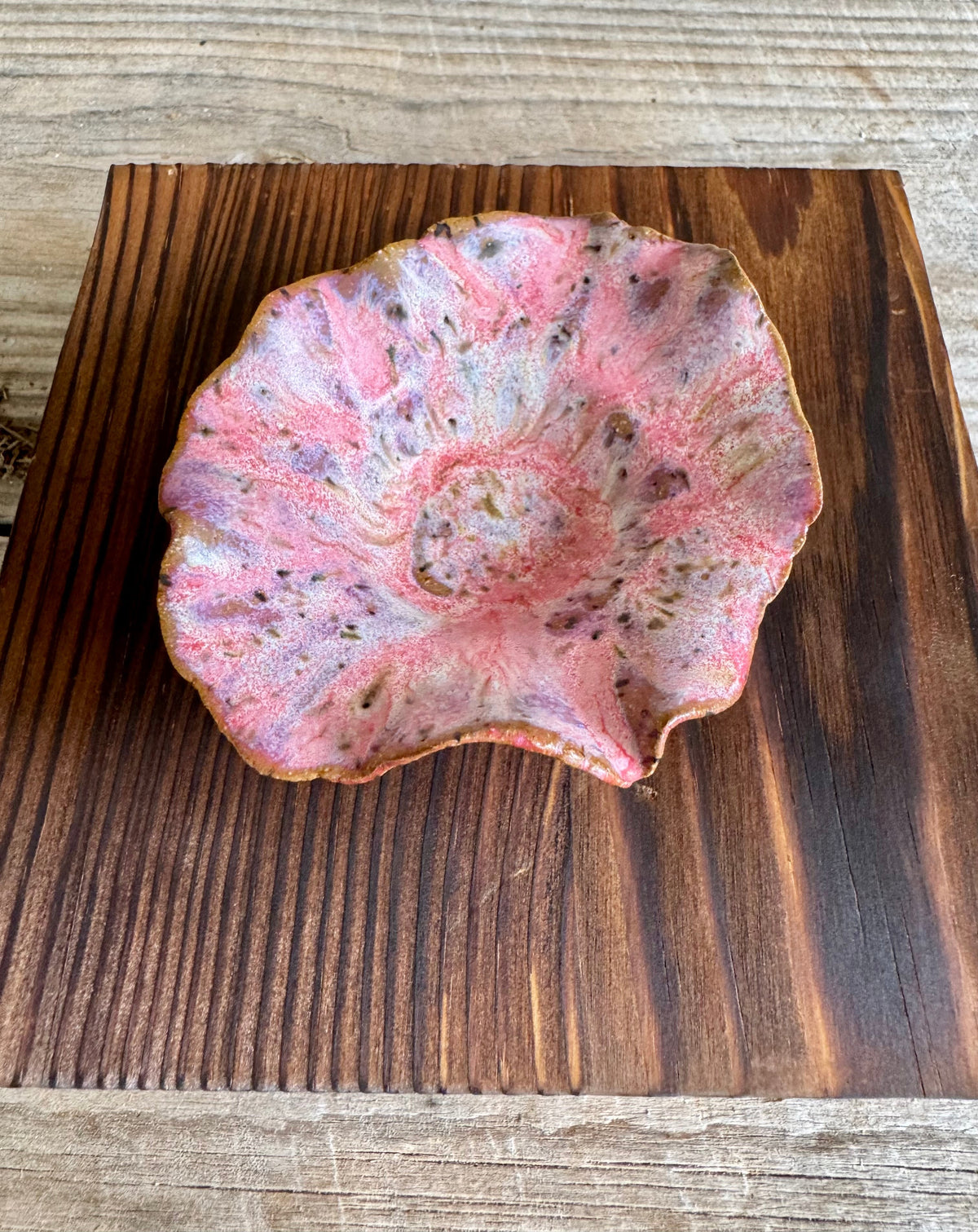 Wild Bloom Trinket Dish — Rose & Lavender