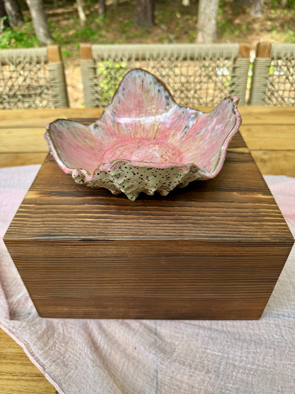 Wild Peony Ceramic Bowl