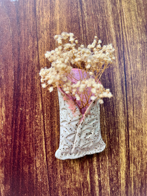 Corner Pocket Magnetic Wall Vase