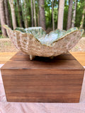 Ocean Garden Footed Bowl
