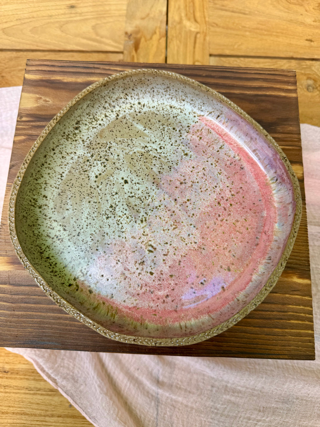 Speckled Stone Dinner Plate