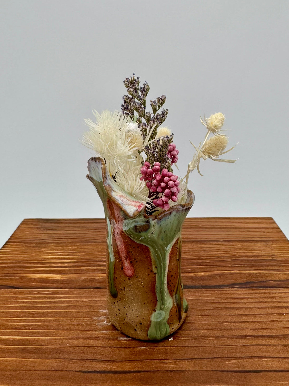 Meadow Drip Bud Vase