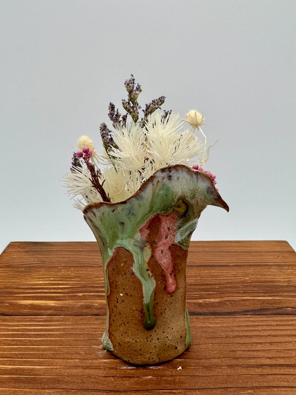 Meadow Drip Bud Vase