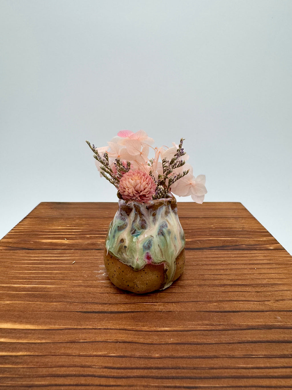 Blush Dewdrop Bud Vase