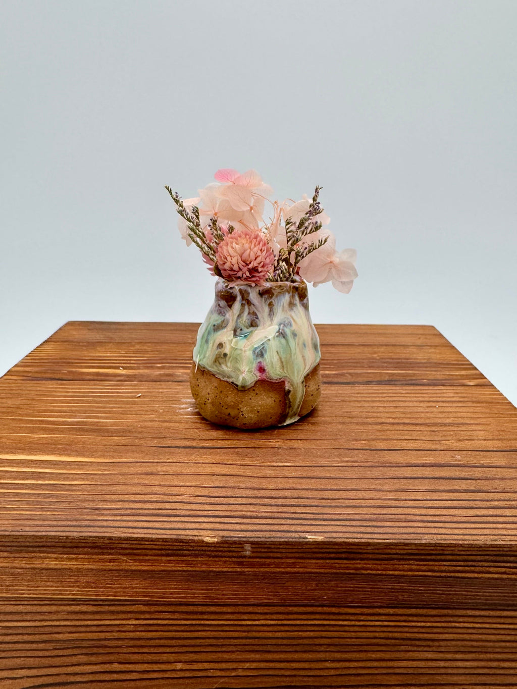 Blush Dewdrop Bud Vase