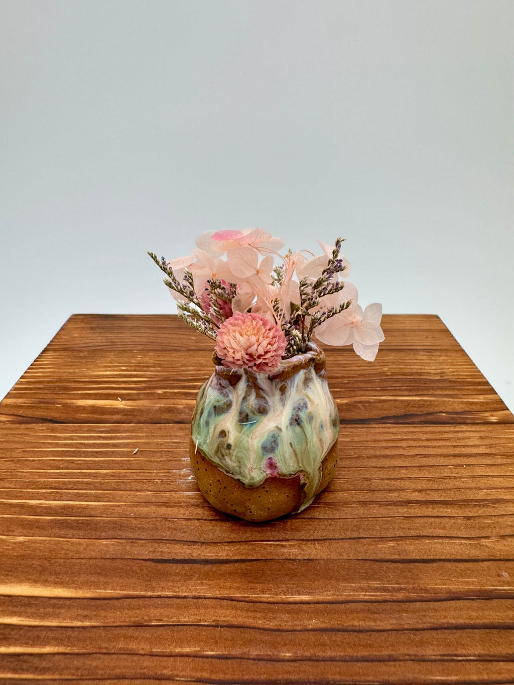 Blush Dewdrop Bud Vase