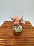 Blush Dewdrop Bud Vase