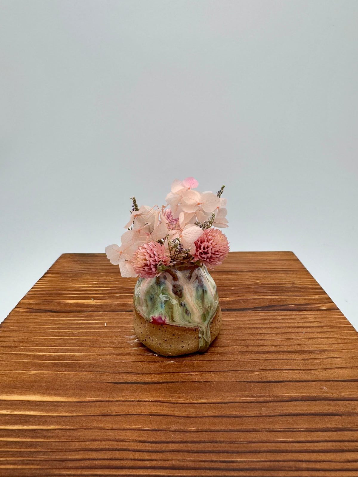 Blush Dewdrop Bud Vase