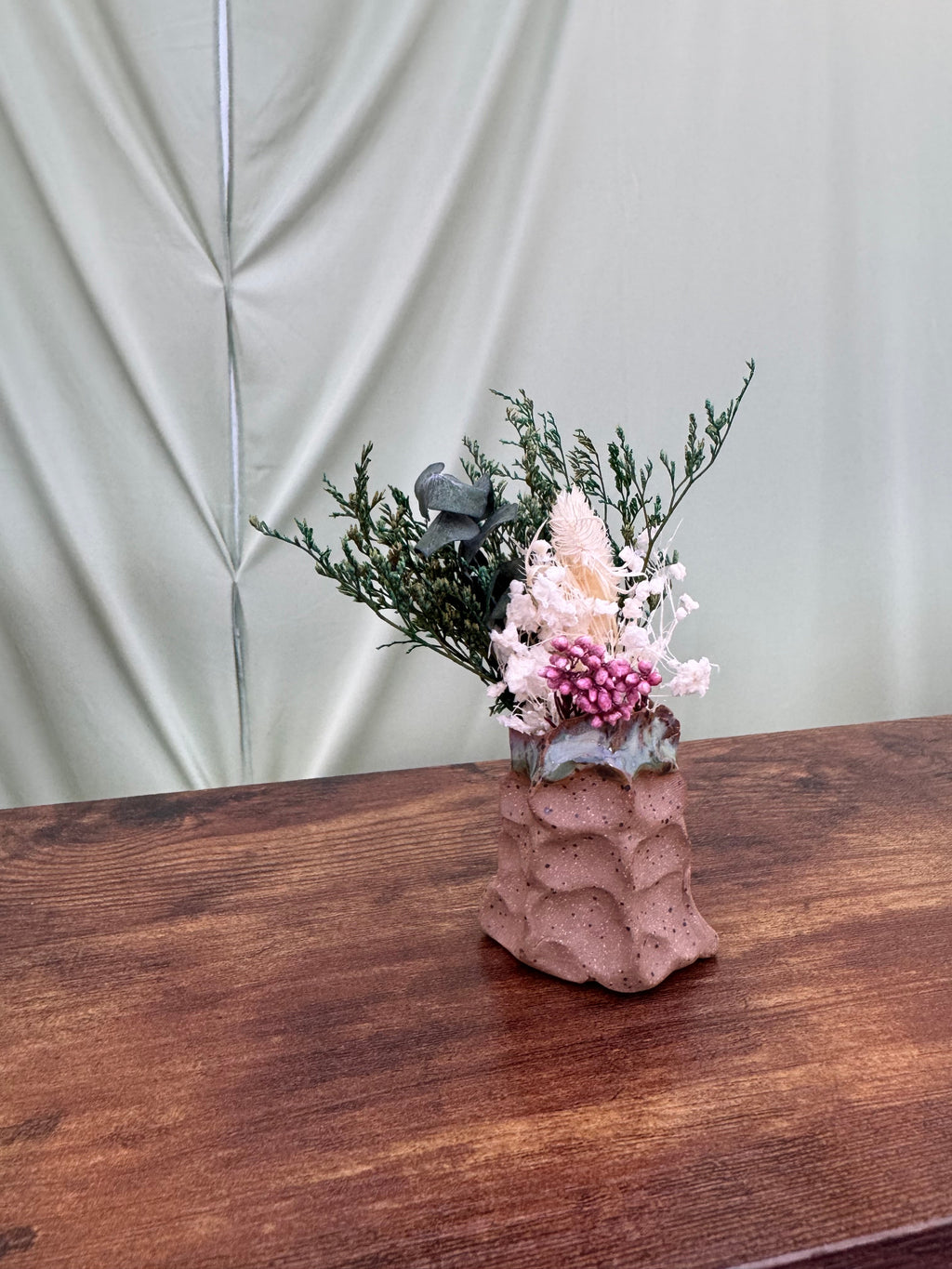 Woodland Stone Bud Vase