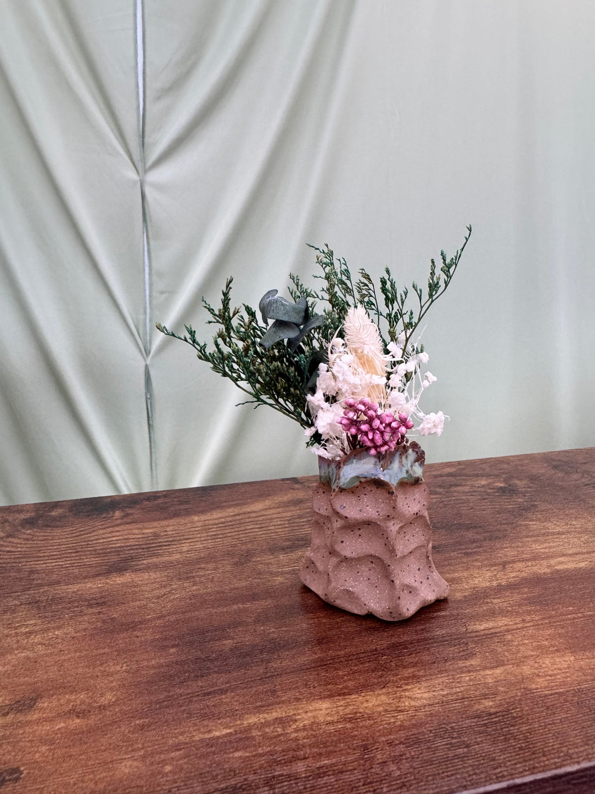 Woodland Stone Bud Vase