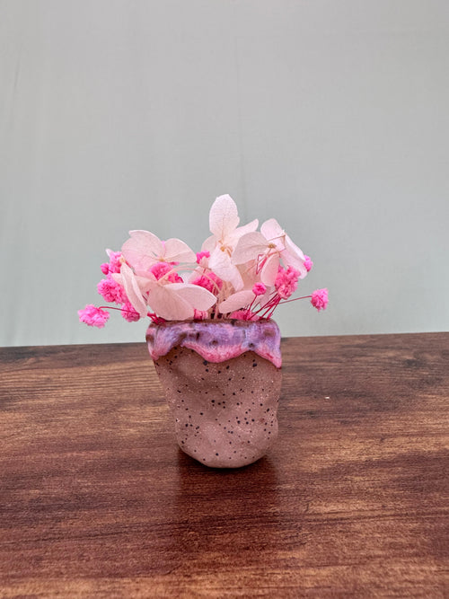 Lilac Petal Bud Vase