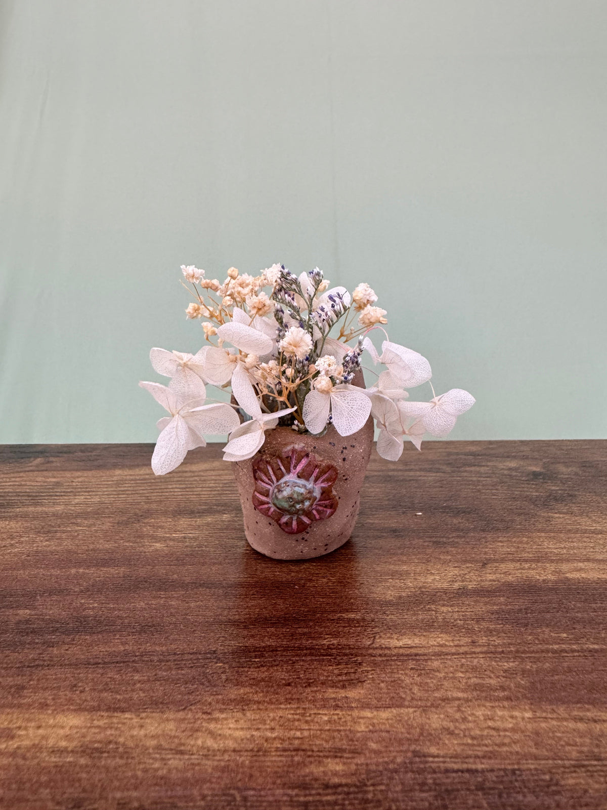 Wildflower Medallion Bud Vase