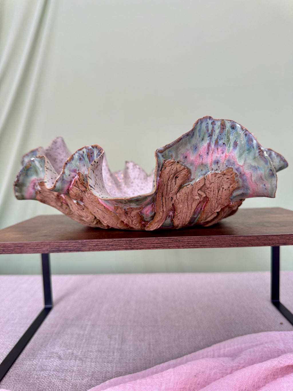 Woodland Bloom Sculptural Bowl — Extra Large