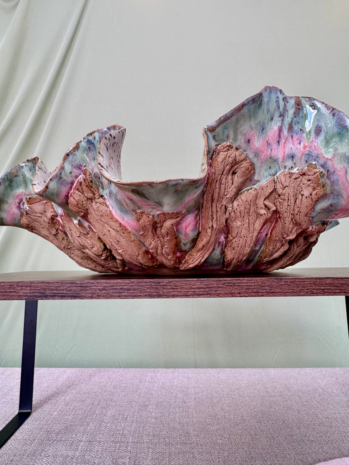 Woodland Bloom Sculptural Bowl — Extra Large