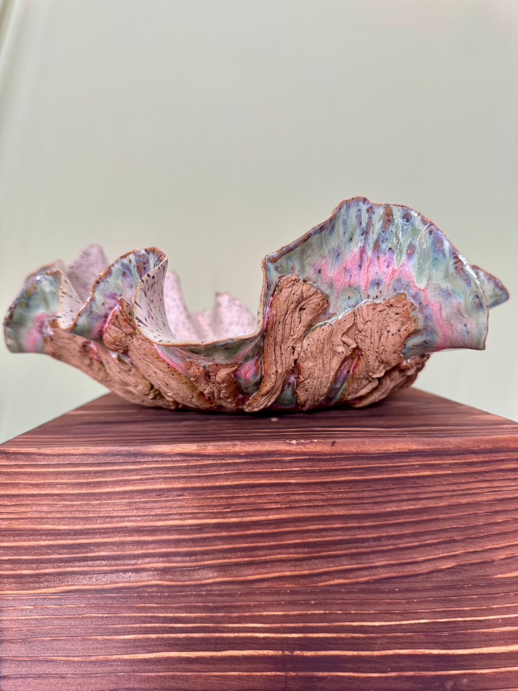 Woodland Bloom Sculptural Bowl — Extra Large