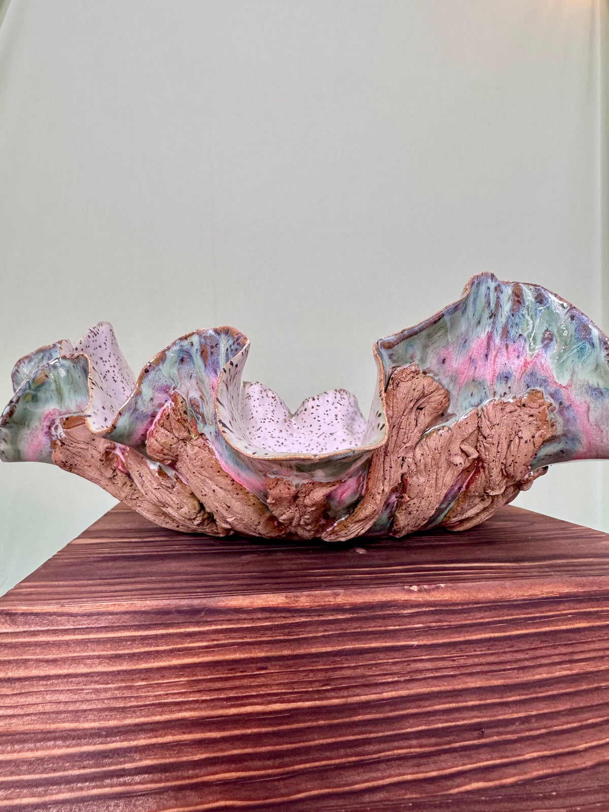 Woodland Bloom Sculptural Bowl — Extra Large