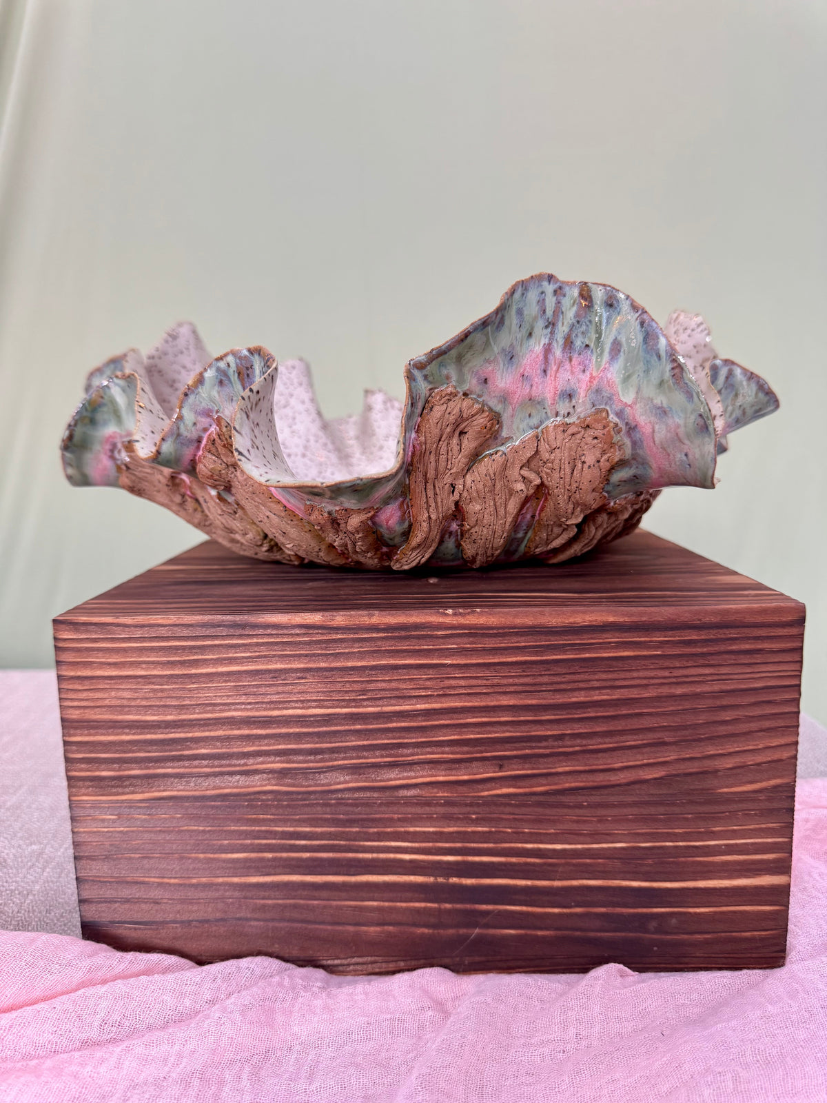 Woodland Bloom Sculptural Bowl — Petite