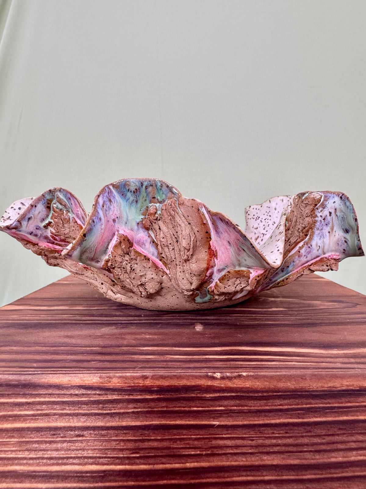 Woodland Bloom Sculptural Bowl — Petite