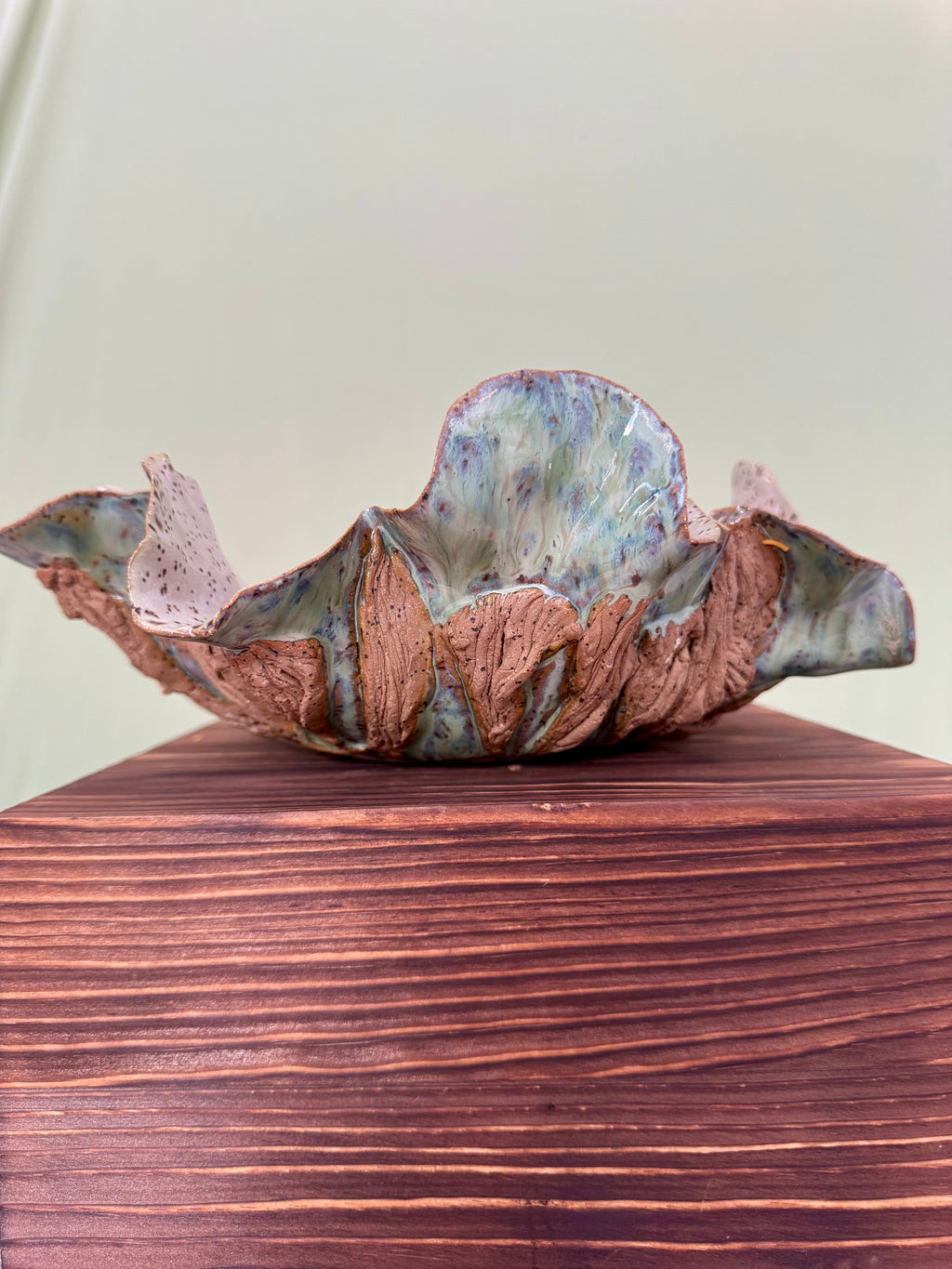 Woodland Bloom Sculptural Bowl — Medium