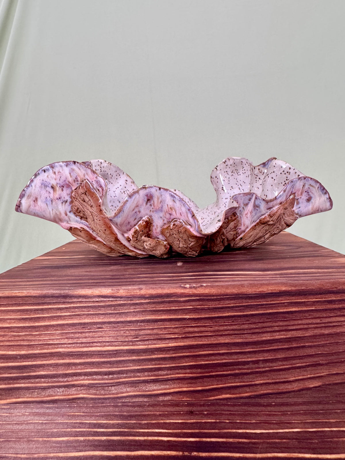 Woodland Bloom Sculptural Bowl — Small