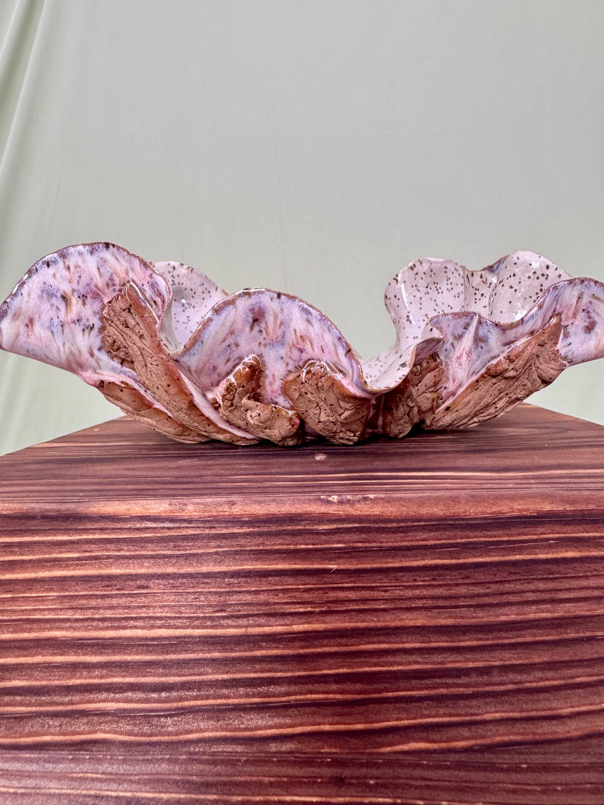 Woodland Bloom Sculptural Bowl — Small