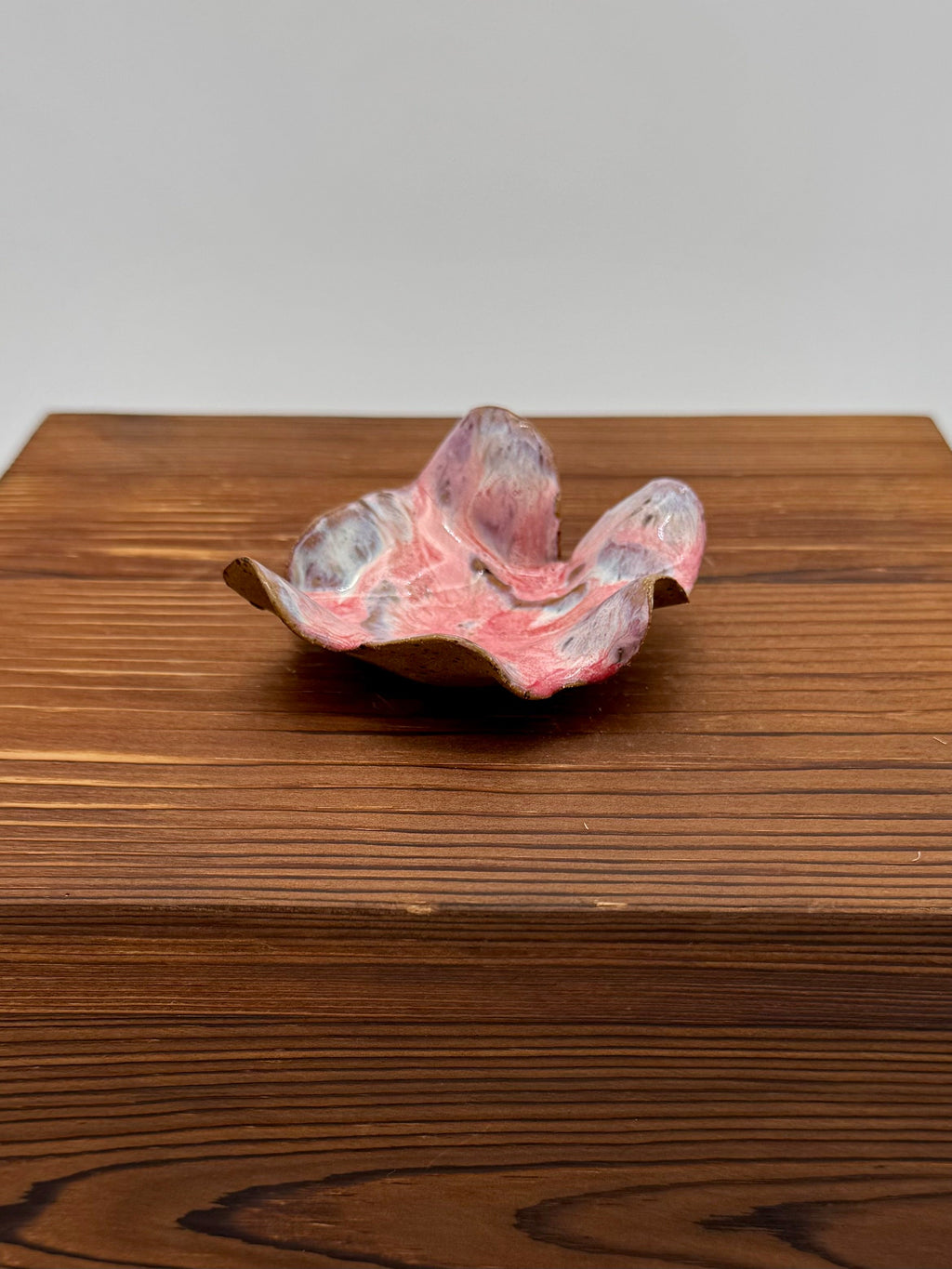 Rosy Petal Ring Dish