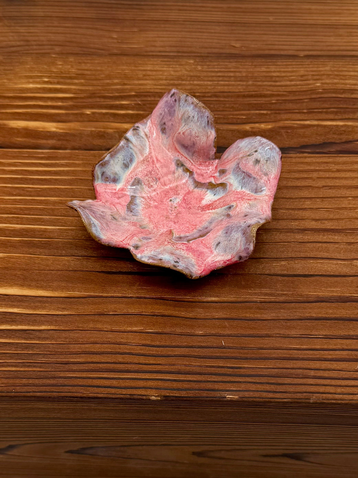 Rosy Petal Ring Dish