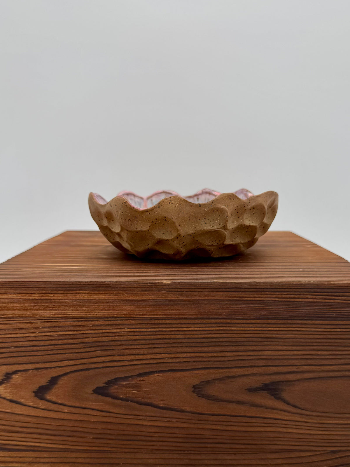 Blush Tide Ruffle Bowl