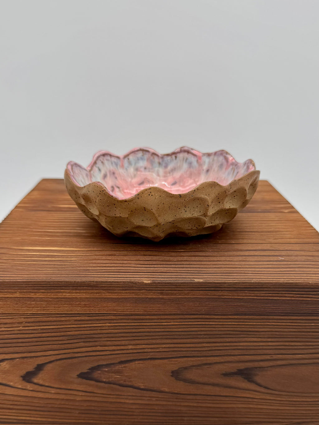 Blush Tide Ruffle Bowl