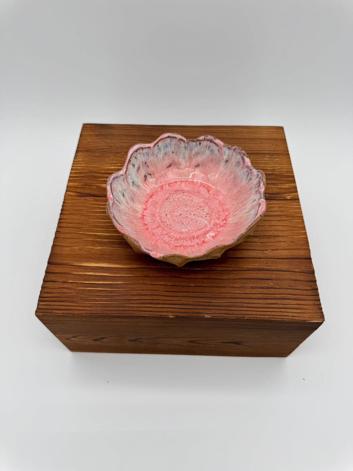 Blush Tide Ruffle Bowl