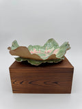 Secret Garden Ruffle Pedestal Bowl