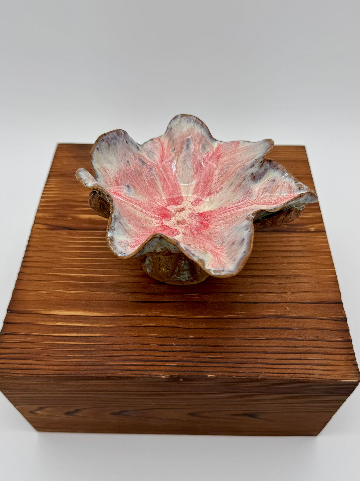 Woodland Rose Pedestal Candle Holder