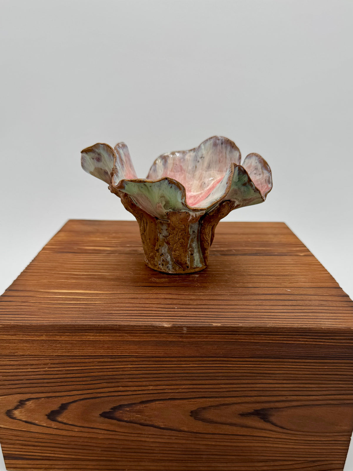 Woodland Blush Blossom Candle Holder