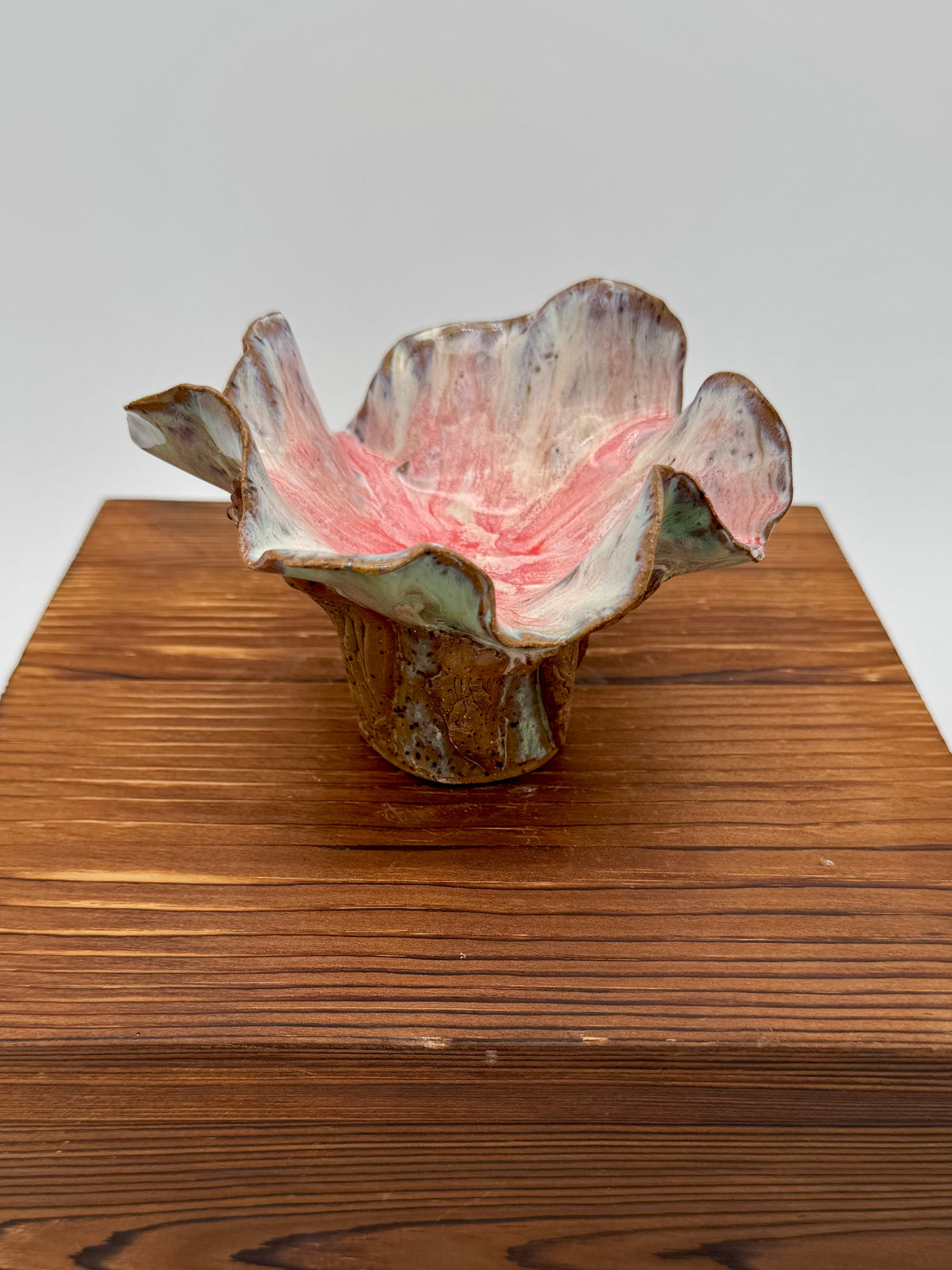 Woodland Blush Blossom Candle Holder