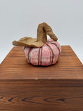 Blush Harvest Ceramic Pumpkin — Large