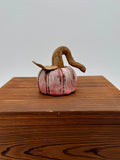 Blush Harvest Ceramic Pumpkin — Small