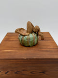Sage Harvest Ceramic Pumpkin — Medium