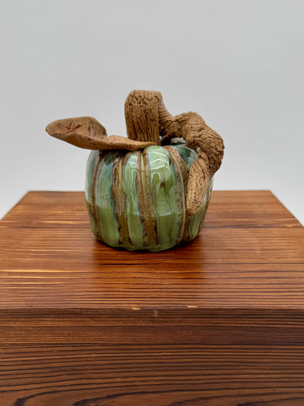 Woodland Harvest Ceramic Pumpkin — Medium