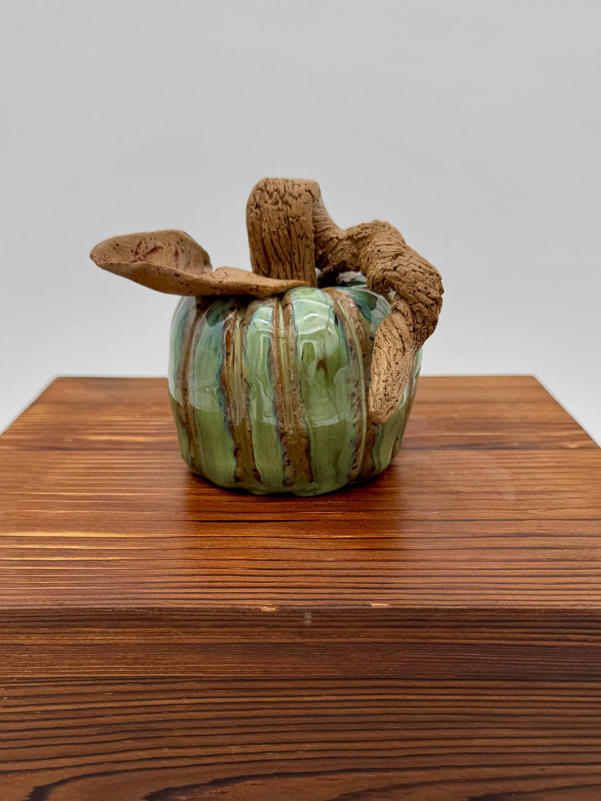 Woodland Harvest Ceramic Pumpkin — Medium