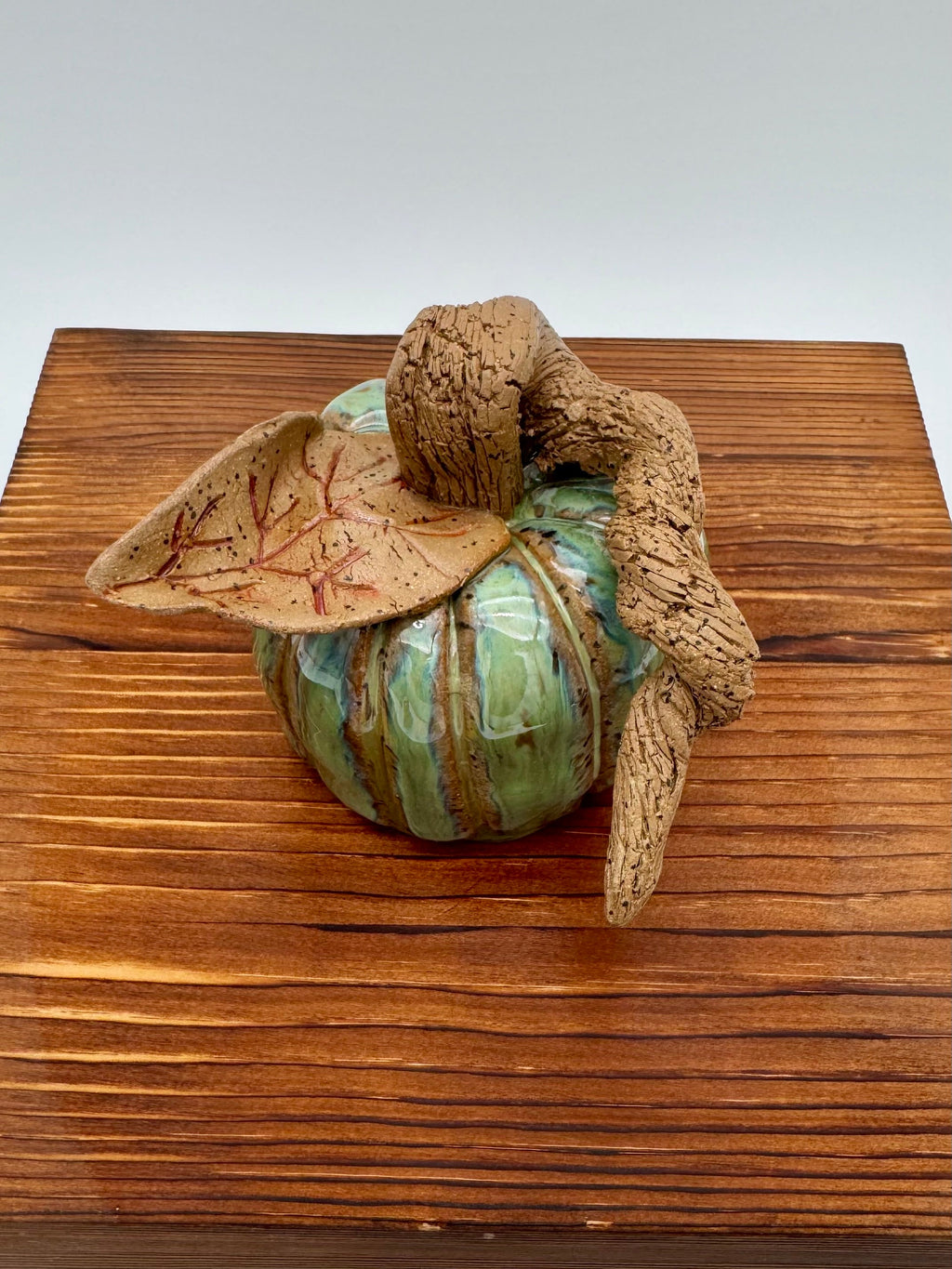 Woodland Harvest Ceramic Pumpkin — Medium