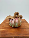 Meadow Harvest Ceramic Pumpkin — Medium